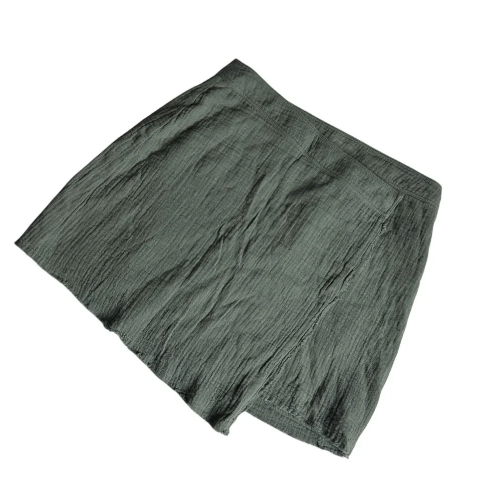 Tavik‎ Bambi Mini Skirt Swim Cover in Cove Gray Womens Medium